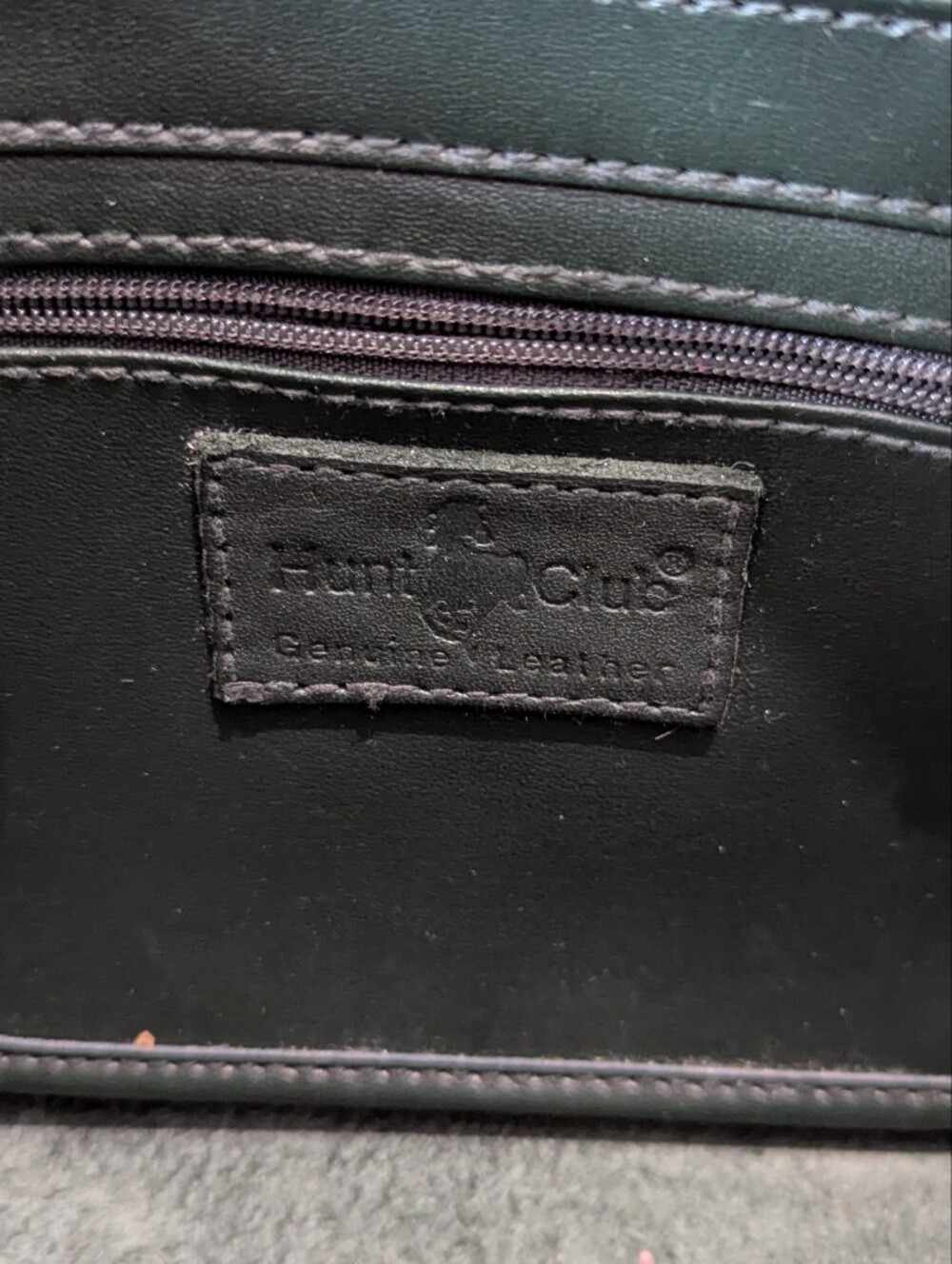 Hunt Club Olive Green Leather Crossbody Bag with Gold Hardware - Picture 6 of 11